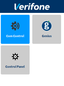 Screenshot of the ComControl button