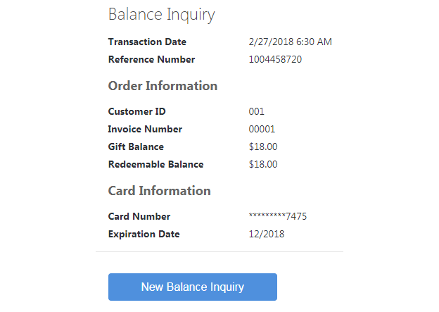 How do I check a gift card's balance? - Global Payments Integrated Help