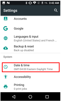  Select date and time.