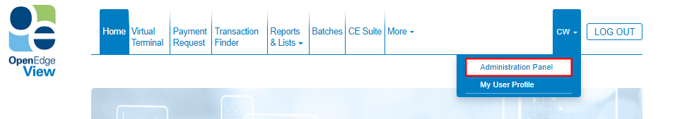 How do I edit my personal information on OpenEdge View? Descriptive Image - OEV Admin Panel How do I edit my personal information on OpenEdge View? Descriptive Image - OEV Admin Panel
